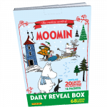 MOOMIN 2026 Kolekcinės kortelės Advent Calendar