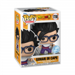 FUNKO POP! Vinilinė figūrėlė: Dragon Ball Super: Super Hero - Gohan in Cape (w/Chase)