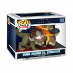 FUNKO POP! Deluxe Vinilinė figūrėlė: Solo Levelling - Sung Jinwoo vs. Cerberus