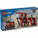 LEGO City Gaisrinė su ugniagesių sunkvežimiu 60414