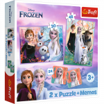 TREFL FROZEN 30+48 det. dėlionė-žaidimas &bdquo;Ledo &scaron;alis 2&ldquo;