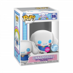 FUNKO POP! Vinilinė figūrėlė: Sanrio - Cinnamoroll w/Soccer Ball (Flocked)