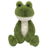 WORLD&acute;S SOFTEST plush toy Frog light green 40 cm