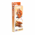 EUGY 3D kartoninis modelis &bdquo;Voverė&ldquo;