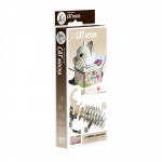 EUGY 3D kartoninis modelis &bdquo;Kačiukas Mocha&ldquo;