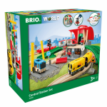 BRIO WORLD Rinkinys &bdquo;Centrinė stotis&ldquo;