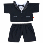 BUILD-A-BEAR juodas smokingas