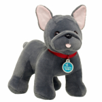 BUILD-A-BEAR PLIU&Scaron;AS PROMISE PETS prancūzų buldogas, 28 cm