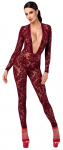 Noir Jumpsuit red xl glaustinukė