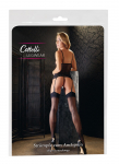 Cottelli legwear Stockings with seam black 5 Prisegamos kojinės