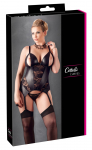 Cottelli curves Cami Suspender open 2XL Plius dydžio seksuali apranga