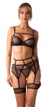 Obsessive obs Bra Set L/XL Plius dydžio seksuali apranga