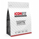 ICONFIT naktinės avižos su obuoliais ir cinamonu 1 kg