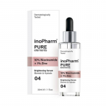 INOPHARM Pure Elements 10% Niacinamidas + 1% Cinko &scaron;viesinantis serumas 30 ml