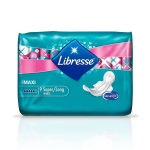 LIBRESSE Maxi Night Super Thick higieniniai paketai N9