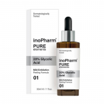 INOPHARM Pure Elements 20% glikolio rūg&scaron;ties veido pilingas 30 ml