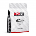 ICONFIT Whey+ Kolagenas - Vanilė 1 KG