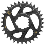 SRAM X-Sync 2 Eagle Direct Mount dantratis | 3mm Offset | DM | 1x12/11 pavarų | Black/Gold, 38T