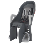 Polisport Guppy Maxi+ CFS vaiki&scaron;ka kėdutė dviračiui ant bagažinės | Dark Grey - Silver