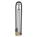 Lezyne Micro Floor Drive HV pastatoma pompa | Gloss Silver