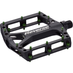 Reverse Components Black One pedalai | Light Green