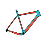 RideWrap Covered Protection rėmo apsauga | Matte