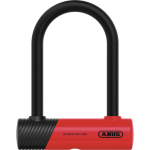 Abus Ultimate Mini 420K|150HB140 U formos spyna su USH laikiklius | Black - Red