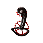 CeramicSpeed OSPW Shimano 9100/9150/8000SS/8050SS Oversized galinio perjungėjo kojelė su ratukais | Standard | Red