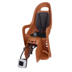 Polisport Groovy RS Plus vaiki&scaron;ka kėdutė dviračiui ant rėmo | Caramel Brown  - Black