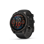 Garmin fēnix&reg; 8 Amoled Titanium - Sapphire i&scaron;manusis laikrodis | 47 mm | Carbon Gray - Black