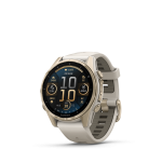 Garmin fēnix&reg; 8 Amoled Titanium - Sapphire i&scaron;manusis laikrodis | 43 mm | Gold - Sandstone