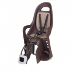 Polisport Groovy RS+ vaiki&scaron;ka kėdutė dviračiui ant rėmo | Dark Brown