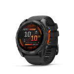 Garmin fēnix&reg; 8 Amoled i&scaron;manusis laikrodis | 51 mm | Slate Gray - Black