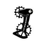 CeramicSpeed OSPW X  XT/XTR Oversized galinio perjungėjo kojelė su ratukais | Coated | Black