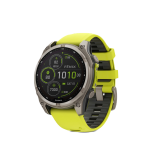 Garmin fēnix&reg; 8 Solar Titanium - Sapphire i&scaron;manusis laikrodis | 47 mm | Titanium - Amp Yellow