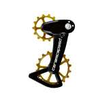 CeramicSpeed OSPW X  XT/XTR Oversized galinio perjungėjo kojelė su ratukais | Coated | Gold