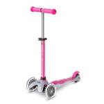 Mini Micro Deluxe Flux Neochrome LED paspirtukas | Pink