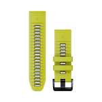 Garmin QuickFit&reg; 26 silikoninė laikrodžio apyrankė | Lime - Graphite