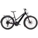 Specialized Turbo Vado 4.0 Step-Through elektrinis dviratis | Gloss Castblack - Satin Silver Reflective, XL