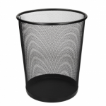 &Scaron;iuk&scaron;lių kibiras 19l metalinis ažūrinis TY-196, juodas