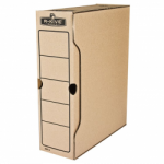 Archyvinė ruda dėžė kartoninė 10cm Fellowes