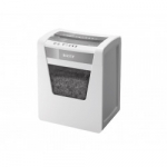 Dokumentų naikiklis LEITZ IQ OFFICE P4, su &scaron;iuk&scaron;lių dėže