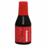 Tu&scaron;as antspaudams 27ml KORES, raudonas