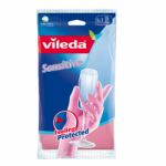 Guminės pir&scaron;tinės VILEDA SENSITIVE, dydis S