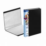 Aplankas su 60 įmaučių FOROFIS A4 juoda sp.