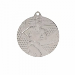 Medalis bėgimas MMC6350 sidabro spalvos