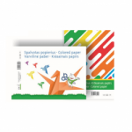 Spalvotas popierius vienpusis A4, 8 lapai/spalvos  įp.20