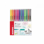 Ra&scaron;iklių rinkinys KORES K-LINER 0,4mm, 12 spalvų