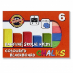 Kreida spalvota  KOH-I-NOOR 6 sp.