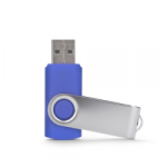 USB Flash atmintinė 4GB TWISTER, mėlynos spalvos